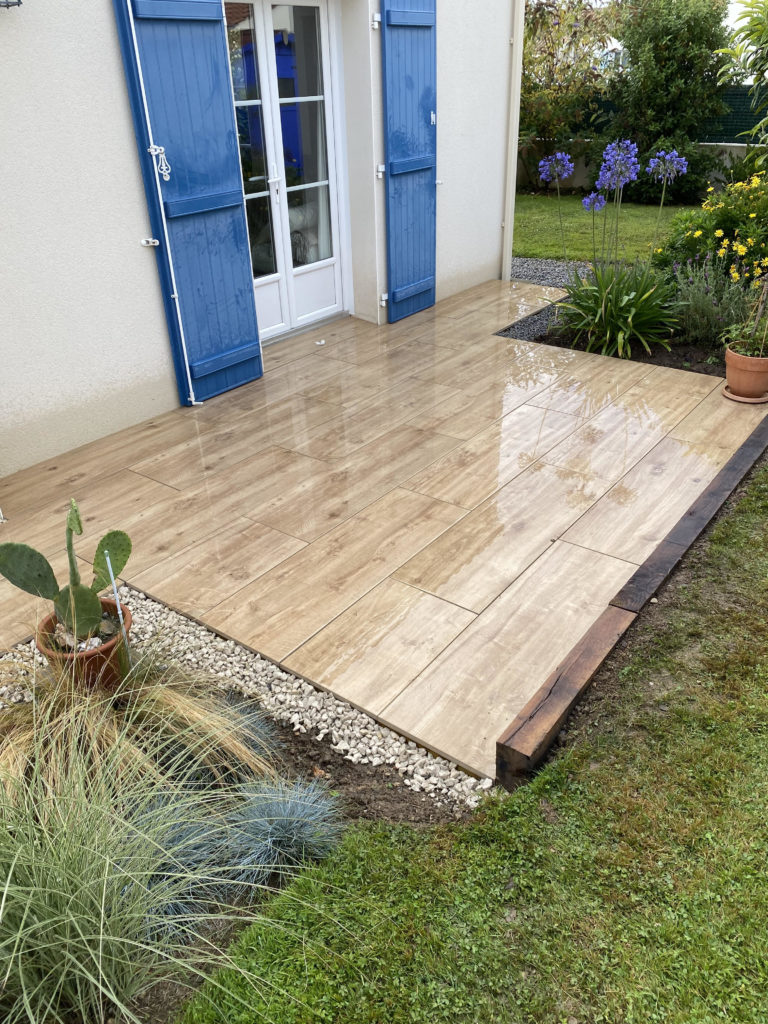AURELIEN BULTEAU PAYSAGISTE CHALLANS Terrasse Grès Cérame 122